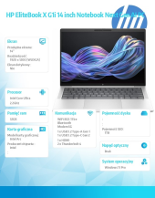 HP INC Notebook EliteBook X G1i U7 258V 1TB/32GB/W11P/14 B9ZY2ET - B9ZY2ET#AKD - Zdjęcie 9