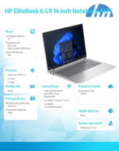HP INC Notebook EliteBook 6i U5-225H 512GB/16GB/W11P/14.0   C51N6ET - C51N6ET#AKD - Zdjęcie 6