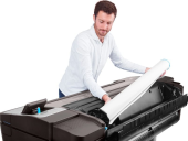 HP INC Drukarka wielkoformatowa DesignJet T1700dr W6B56A - W6B56A - Zdjęcie 4