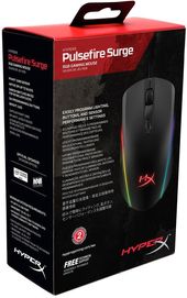 HYPERX Mysz Pulse fire Surge czarna - 4P5Q1AA - Zdjęcie 3