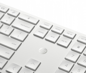 HYPERX Zestaw klawiatura i mysz 650 bezprzewodowy biały 4R016AA#ABB  - 4R016AA#ABB - Zdjęcie 3