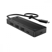 HYPERX Koncentrator podróżny Classic  USB-C G3 HUB - 86T46AA#ABB - 86T46AA#ABB - Zdjęcie 3