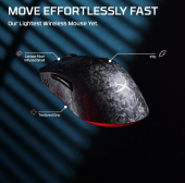 HYPERX Mysz gamingowa Pulsefire Haste 3 Pro Wireless - D6GJ3AA  - D6GJ3AA - Zdjęcie 6