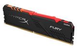 HYPERX Pamięć DDR4 Fury RGB  16GB/2666 (1*16GB) CL16 - HX426C16FB4A/16 - Zdjęcie 1