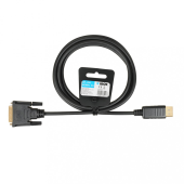 iBOX Kabel HDMI do DVI FullHD 1080p 2 m - ITVFHDDVI012 - Zdjęcie 2