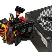 iBOX Zasilacz Aurora 400W 14 fan gaming BOX - ZIA400W14CMBOX - Zdjęcie 5