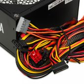 iBOX Zasilacz Aurora 400W 14 fan gaming BOX - ZIA400W14CMBOX - Zdjęcie 6