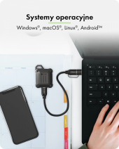 ICYBOX Obudowa mini IB-1601MP-CU31 Mini M.2 NVMe obudowa dla M.2 2230  - IB-1601MP-CU31 - Zdjęcie 7