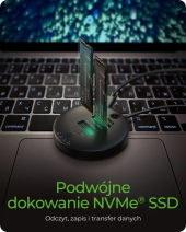 ICYBOX Stacja klonująca+dockująca dla 2xNVMe M.2SSD IB-1612MCL-C31  - IB-1612MCL-C31 - Zdjęcie 3