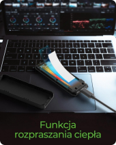 ICYBOX Obudowa dysku IB-1805ML-CU31 NVMe M.2 SSD, RGB oświetlenie - IB-1805ML-CU31 - Zdjęcie 5