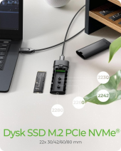 ICYBOX Obudowa dysku IB-1806MT-CU31 M.2 NVMe SSD 10 Gbps  - IB-1806MT-CU31 - Zdjęcie 2