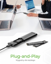 ICYBOX Obudowa dysku IB-1806MT-CU31 M.2 NVMe SSD 10 Gbps  - IB-1806MT-CU31 - Zdjęcie 4