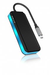 ICYBOX IB-1821ML-C31 M.2 NVMe z oświetleniem Type-C USB 3.1 na PCIe NVMe M.2 2230/2242/2260/2280 SSD - IB-1821ML-C31 - Zdjęcie 6