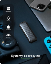 ICYBOX Obudowa M.2 NVMe i SATA USB 3.2 Gen 2, 10 Gbit/s IB-1827MCP-C31 - IB-1827MCP-C31 - Zdjęcie 7