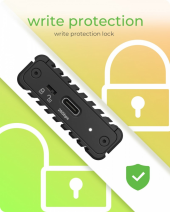 ICYBOX Obudowa IB-1917M-C32a NVMe USB 3.2 Gen 2x2,  20 Gbit/s  - IB-1917M-C32a - Zdjęcie 9