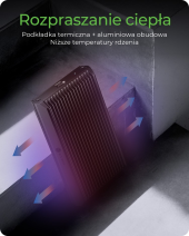 ICYBOX Obudowa SSD IB-1920M-C42 NNVMe SSD , USB4 GEN 3x2 (40GB)  - IB-1920M-C42 - Zdjęcie 4