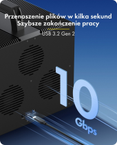 ICYBOX Obudowa IB-3710-C31 10xHDD 2,5"/3,5" SATA, Single Mode, HOST USB 3.2 Gen2, Zasilacz 200W  - IB-3710-C31 - Zdjęcie 2