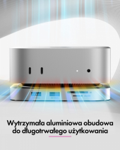 ICYBOX Stacja dokująca IB-DK100 Mac Mini M4 7 w 1 z M.2 NVMe Slot - IB-DK100 - Zdjęcie 7
