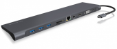ICYBOX Stacja dokująca IB-DK2102-C USB TYPE C  - IB-DK2102-C - Zdjęcie 2