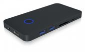 ICYBOX Stacja dokująca IB-DK2108M-C PD 100W, USB-C,8w1, NVMe  - IB-DK2108M-C - Zdjęcie 2