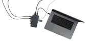 ICYBOX Stacja dokująca IB-DK2108M-C PD 100W, USB-C,8w1, NVMe  - IB-DK2108M-C - Zdjęcie 3