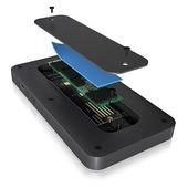 ICYBOX Stacja dokująca IB-DK2108M-C PD 100W, USB-C,8w1, NVMe  - IB-DK2108M-C - Zdjęcie 7