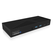 ICYBOX Stacja dokująca IB-DK2246-C 11in1,HDMI,DP,LAN,TYPE-C  - IB-DK2246AC - Zdjęcie 1