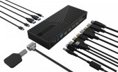 ICYBOX Stacja dokująca IB-DK2246-C 11in1,HDMI,DP,LAN,TYPE-C  - IB-DK2246AC - Zdjęcie 8