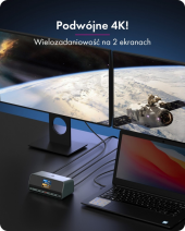 ICYBOX Stacja dokująca IB-DK2300-CH 11w1 USB, HDMI, 100W PD, LAN - IB-DK2300-CH - Zdjęcie 3