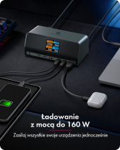 ICYBOX Stacja dokująca IB-DK2300-CH 11w1 USB, HDMI, 100W PD, LAN - IB-DK2300-CH - Zdjęcie 6