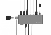 ICYBOX Stacja dokująca IB-DK8801-TB4 Thunderbolt 4, 10w1, 100W,USB, 2,5GB LAN,Multi Display - IB-DK8801-TB4 - Zdjęcie 5