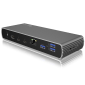 ICYBOX Stacja dokująca IB-DK8801-TB4 Thunderbolt 4, 10w1, 100W,USB, 2,5GB LAN,Multi Display - IB-DK8801-TB4 - Zdjęcie 7