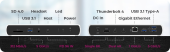 ICYBOX Stacja dokująca IB-DK8801-TB4 Thunderbolt 4, 10w1, 100W,USB, 2,5GB LAN,Multi Display - IB-DK8801-TB4 - Zdjęcie 8