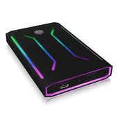 ICYBOX Obudowa IB-G226L-C31 2,5, TYPE-C 3.1, RGB, Gaming - IB-G226L-C31 - Zdjęcie 1