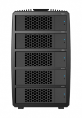 ICYBOX System-RAID dla 5 HDD 2,5"/3,5" SATA, IB-RD3705-CU3 RAID 0,1,10,3,5, Single, Large, Clone  - IB-RD3705-CU3 - Zdjęcie 4