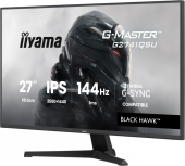 IIYAMA Monitor 27 cali G2741QSU-B1 IPS,QHD,144Hz,1ms,2xUSB                  Adaptive G-SYNC,HDMI,DP,350cd,  - G2741QSU-B1 - Zdjęcie 12