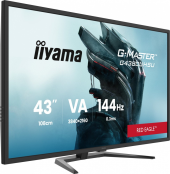 IIYAMA Monitor G-Master 42.5 cala G4380UHSU-B2 4K,VA,2xHDMI,2xDP,0,3ms,144Hz,550cd,    4000:1, USB HUBx4, 2x7W, - G4380UHSU-B2 - Zdjęcie 9