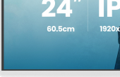 IIYAMA Monitor 23.8 cala GB2471HSU-W1 IPS,FHD,240Hz,2xHDMI,DP,1xUSB 3.2,     1xUSB C, Adaptive G-SYNC - 1920 x 1080 @48-240Hz  DisplayPort Only - GB2471HSU-W1 - Zdjęcie 3
