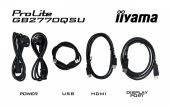 IIYAMA Monitor 27 cali GB2770QSU-B6 0.2ms,IPS,DP,HDMI,180Hz  - GB2770QSU-B6 - Zdjęcie 7