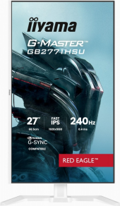 IIYAMA Monitor 27 cali GB2771HSU-W1 0.4ms,Fast IPS, HAS (150) PIVOT,        1xUSB 3.2, 1xUSB C, 240Hz, DP, 2xHDMI,Adaptive G-SYNC - 1920 x 1080 @48-240Hz Dis - GB2771HSU-W1 - Zdjęcie 10