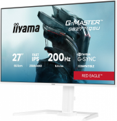 IIYAMA Monitor  27 cali GB2771QSU-W1 QHD,Fast IPS,200Hz,HAS (150) PIVOT,     2xUSB 3.2, 2xUSB C, 0,5ms, 2xHDMI, DP, 350cd,Adaptive G-SYNC - 2560 x 1440    @4 - GB2771QSU-W1 - Zdjęcie 6