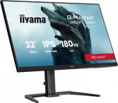 IIYAMA Monitor 31.5 cala  GB3271QSU-B2 1ms,IPS,180Hz,2x HDMI,DP,400cd,FreeSync QHD,2x USB(3.2),2x USB-C,2x 4.5W,HAS-150mm - GB3271QSU-B2 - Zdjęcie 12