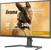 IIYAMA Monitor G-Master 31.5 cala GB3295QSU-B1 QHD,FastVA,240Hz,2xHDMI,DP,400cd,0,4ms, 2xUSB 3.2 , 2xUSB-C, HAS 150, FreeSync Premium - HDMI: 2560 x 1440 @48 - GB3295QSU-B1 - Zdjęcie 9