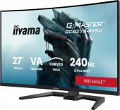 IIYAMA Monitor 27 cali GCB2784HSU-B1 FHD, 0.7ms, VA, 1500R, 240Hz, 2xHDMI, DP, 2xUSB, FreeSync Premium -1920x1080 (48-240Hz), HDR10, 2x2W, HAS150(PIVOT) - GCB2784HSU-B1 - Zdjęcie 2
