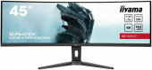 IIYAMA Monitor 45 cali G-Master GCB4580DQSN-B1, VA,DQHD,165HZ,USB-C-DOCK,RJ45,32:9,  1500R,450cd/m2,3000:1,0.8ms,3xUSB,2xHDMI,1xDP,2x3W,PowerDelivery-90W - GCB4580DQSN-B1 - Zdjęcie 1