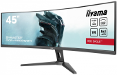 IIYAMA Monitor 45 cali G-Master GCB4580DQSN-B1, VA,DQHD,165HZ,USB-C-DOCK,RJ45,32:9,  1500R,450cd/m2,3000:1,0.8ms,3xUSB,2xHDMI,1xDP,2x3W,PowerDelivery-90W - GCB4580DQSN-B1 - Zdjęcie 8