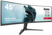 IIYAMA Monitor 45 cali G-Master GCB4580DQSN-B1, VA,DQHD,165HZ,USB-C-DOCK,RJ45,32:9,  1500R,450cd/m2,3000:1,0.8ms,3xUSB,2xHDMI,1xDP,2x3W,PowerDelivery-90W - GCB4580DQSN-B1 - Zdjęcie 10