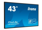 IIYAMA Monitor wielkoformatowy 43 cale LE4341S-B1 IPS,FHD,18/7,LAN,HDMI  - LE4341S-B1 - Zdjęcie 4