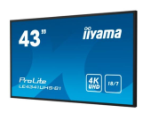 IIYAMA Monitor wielkoformatowy 43 cale LE4341UHS-B1 IPS,4K,18/7,LAN,USB,HDMI  - LE4341UHS-B1 - Zdjęcie 3