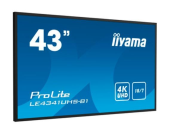 IIYAMA Monitor wielkoformatowy 43 cale LE4341UHS-B1 IPS,4K,18/7,LAN,USB,HDMI  - LE4341UHS-B1 - Zdjęcie 4